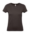 Dames T-shirt B&C E150 TW02T Bear Brown